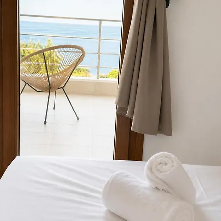 Sea View Afitos 150 M From The Sea