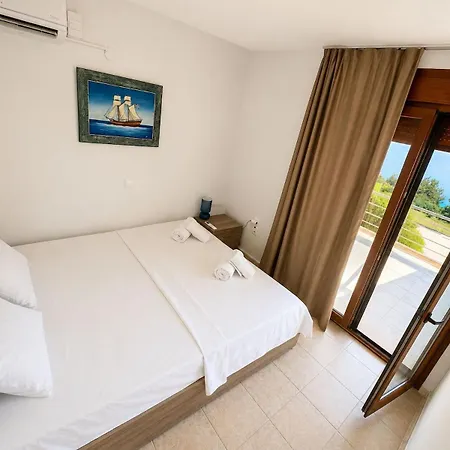 فيلة Sea View Afitos 150 M From The Sea كاساندريا